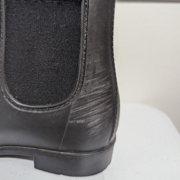 Sam Edelman womens Tinsley Rain Boot - Black - size 7 - Picture 12 of 13